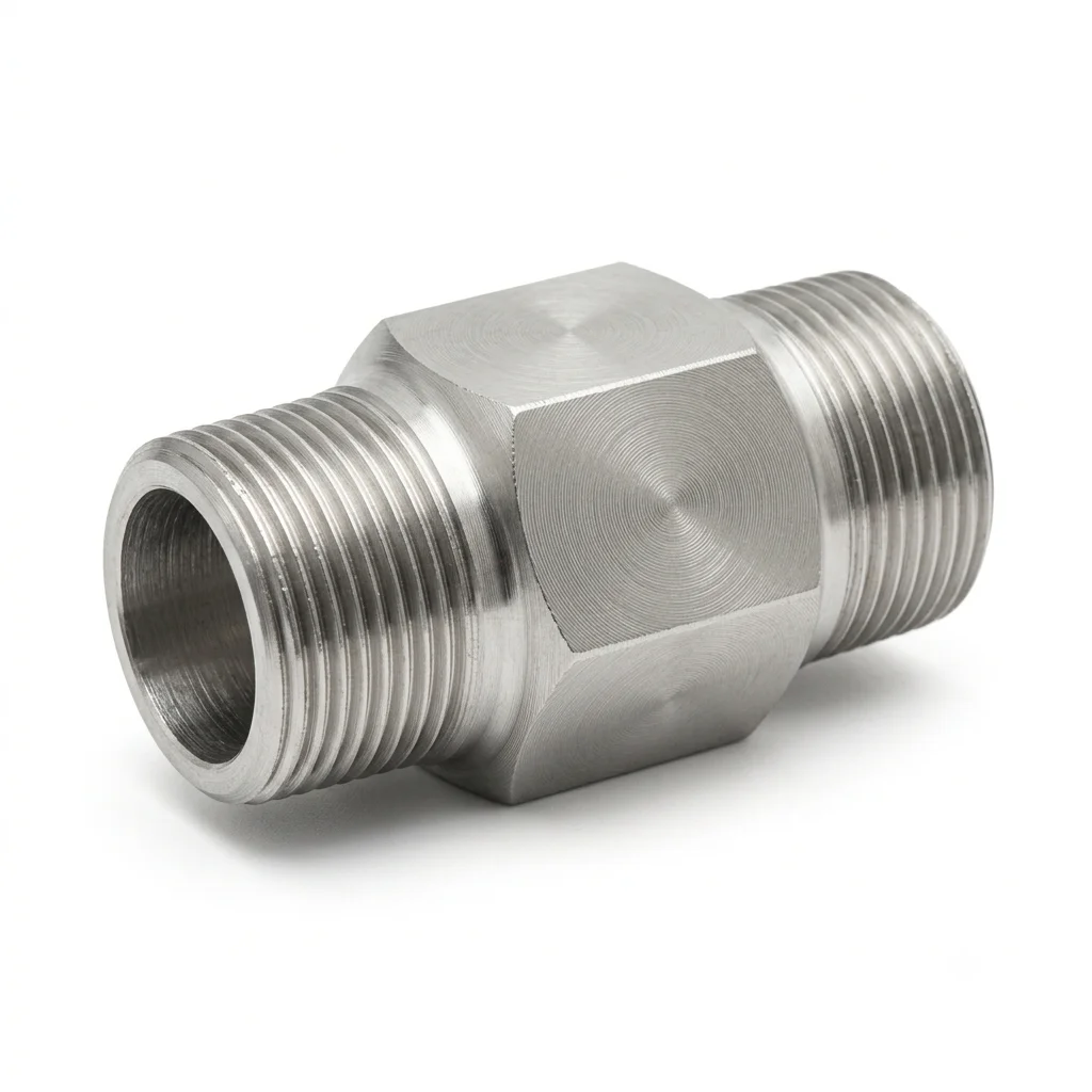 Stainless Steel Hex Nipple