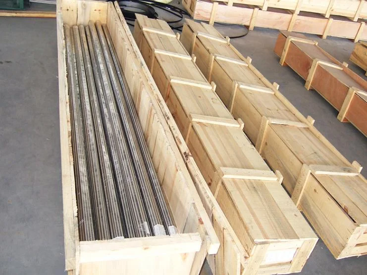 Export-ready steel materials with secure palletised packaging