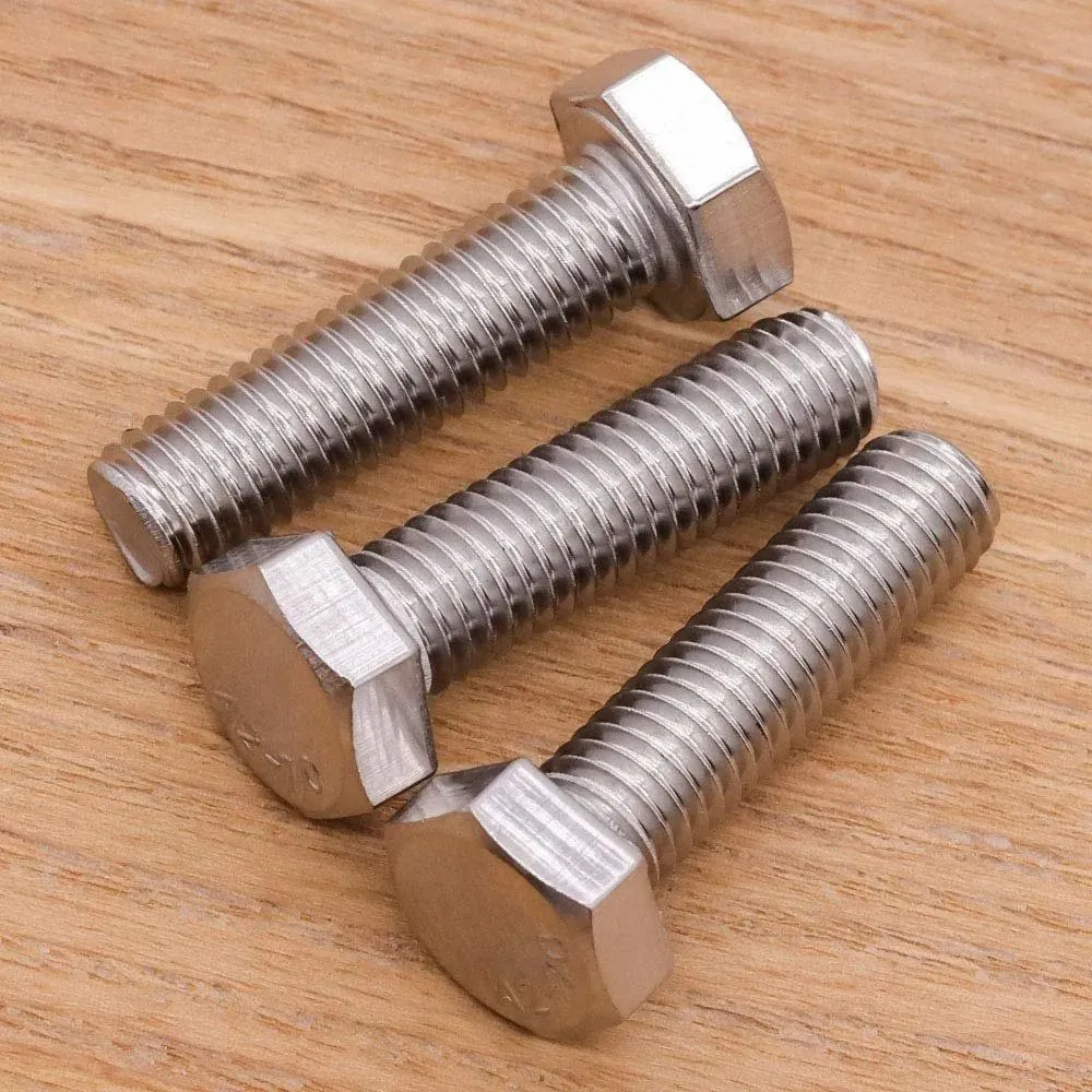 SS 304 Hex bolt exporter in Oman exported by Jainam Ferro Alloys