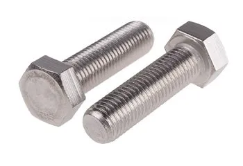 SS 304L Hex bolt exporter exported by Jainam Ferro Alloys