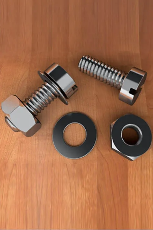 SS 316 nut bolt exporter exported by Jainam Ferro Alloys